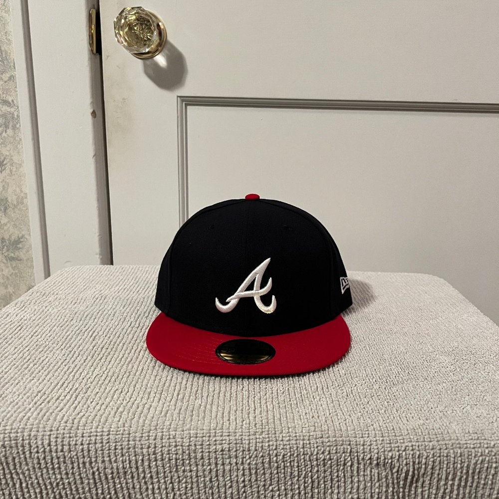 new era atlanta braves hat 7 3/8